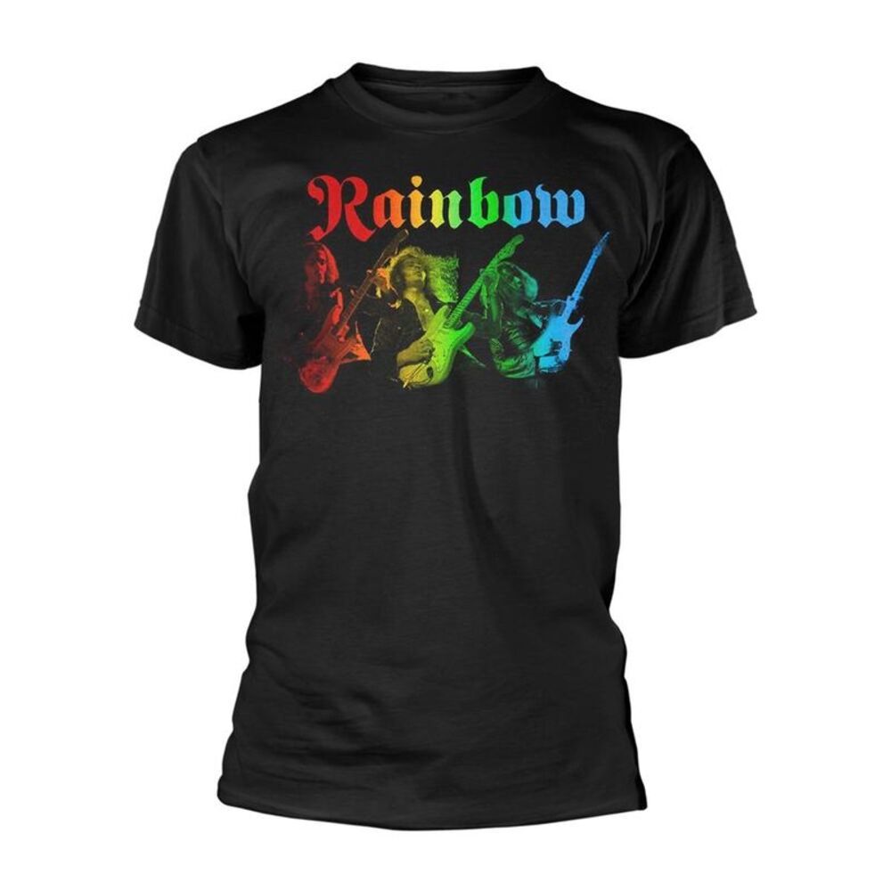 Rainbow Unisex Adult 3 Ritchies T-Shirt / Black